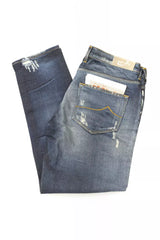 Blue Cotton Women's Jean