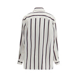 Silk Striped Shirt