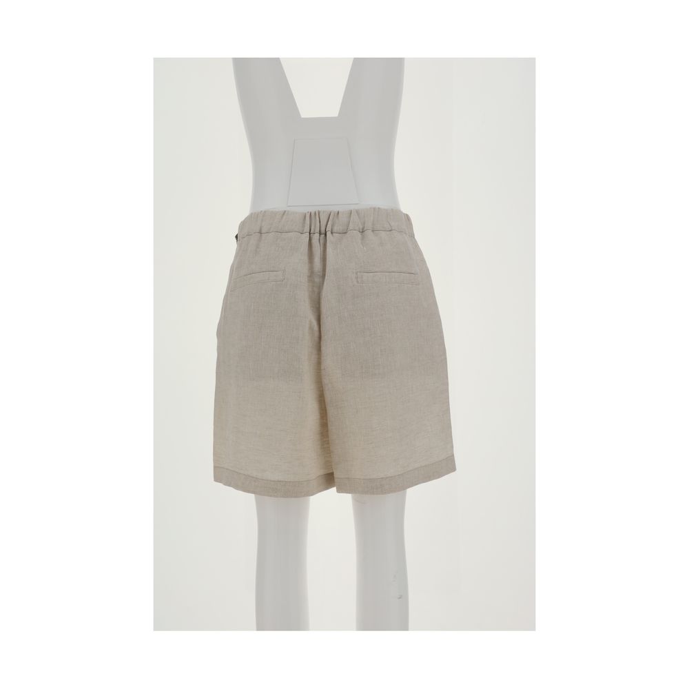 Brunello Cucinelli Linen Shorts