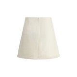 Pearls bouclé Miniskirt