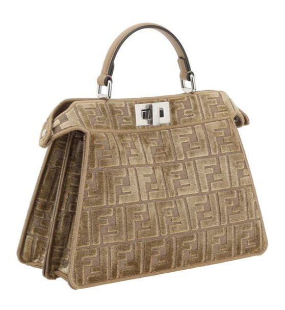 Fendi Velvet Handbag