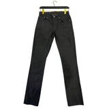 Black Cotton Jeans & Pant