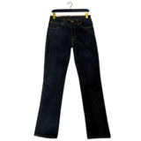 Black Cotton Jeans & Pant