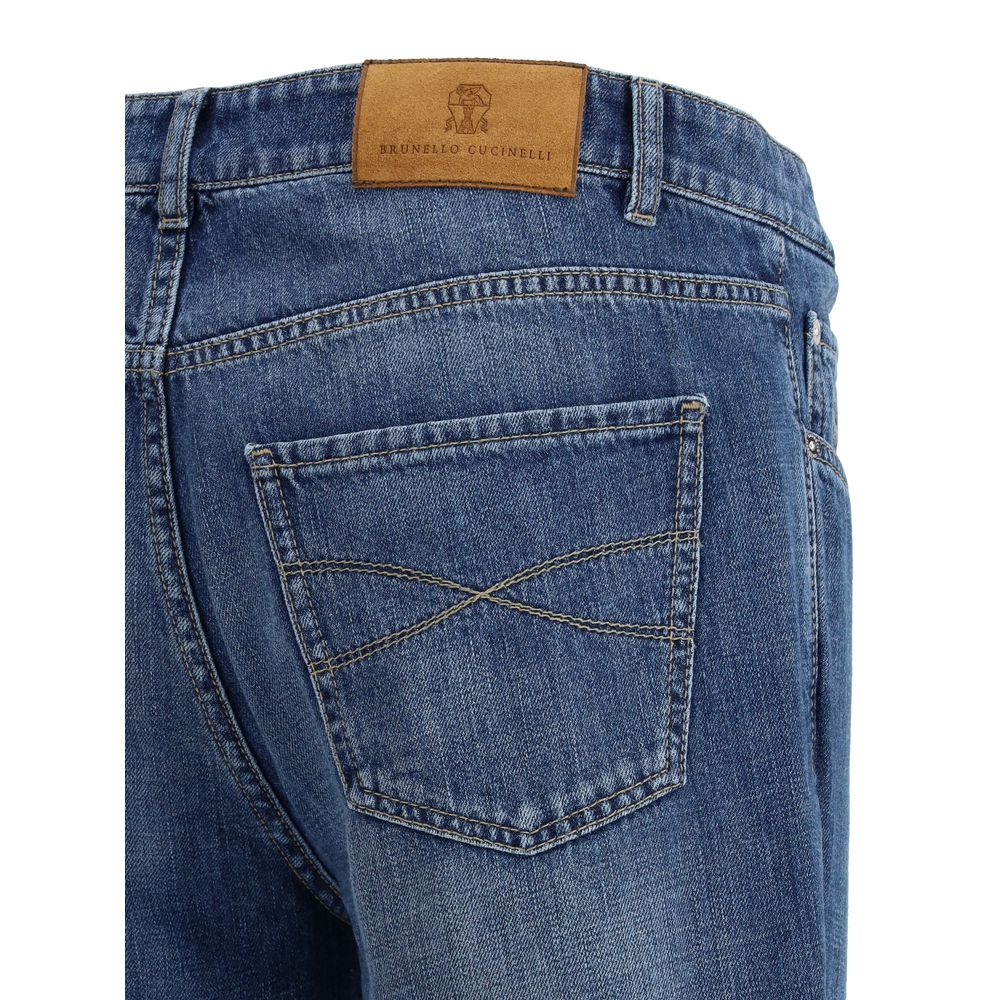 Brunello Cucinelli Cuffed Jeans