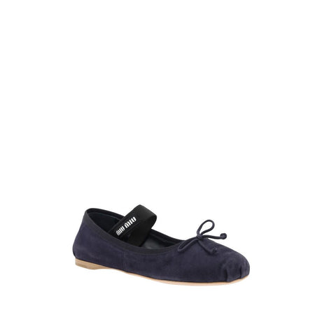 Miu Miu Suede Ballet Flats