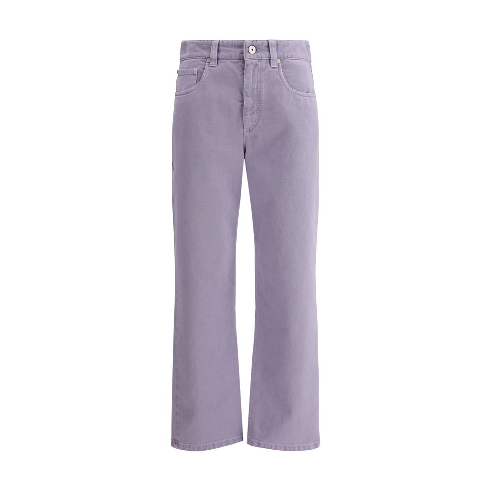 Brunello Cucinelli Straight Dyed Jeans