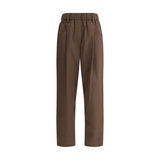 Brunello Cucinelli Cotton Elasticated Pants