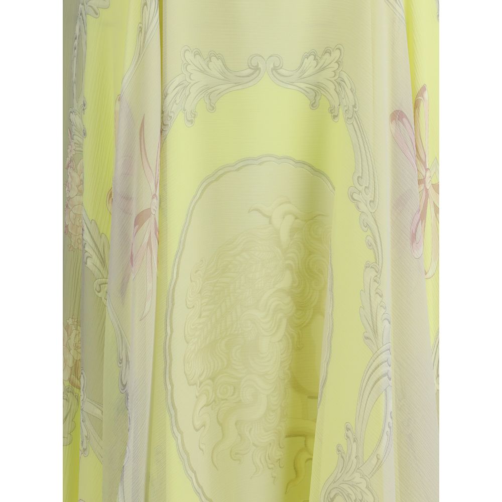 Versace Medusa Midi Skirt