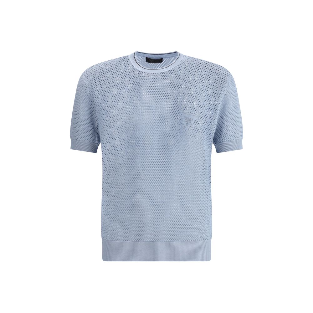 Prada Lace-up T-Shirt