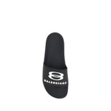 Balenciaga Logo Slippers