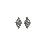 Brunello Cucinelli Faceted silver Earrings