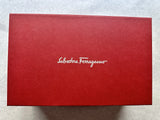 Salvatore Ferragamo Black Gancini Men Leather Loafers Shoes EU 41.5 US 7.5 EEE